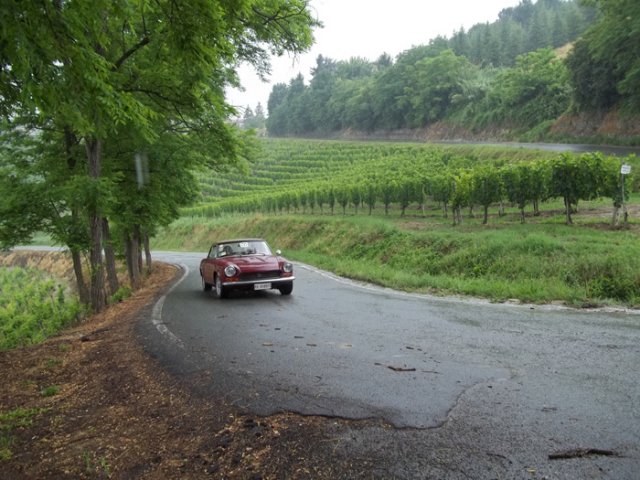 Fiat 124 Spider in prova speciale (Cassine 2015)